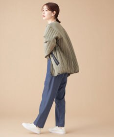 SHARE PARK LADIES 【UNISEX】キルティング蓄熱中綿 Ｖカーディガン（Mサイズ）