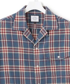 J.PRESS YORK STREET 【UNISEX】フランネル オープンカラーシャツ