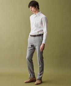 JOSEPH ABBOUD 【リネンブレンド】コットンリネン ボイルコード シャツ