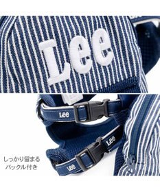 PET PARADISE Lee ヒッコリー ロゴ リュック付きハーネス Ｓ 小型犬