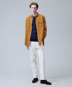 J.PRESS MEN テンセルミックスコットンネルシャツ / B.D.