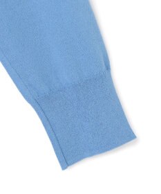 BEIGE， 【洗える】NADIA / レザーラインジップカーディガン