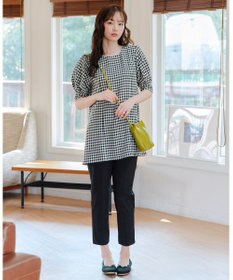 Tiaclasse 【小倉優子さん着用・日本製・洗える】サーラドライ・テーパードパンツ