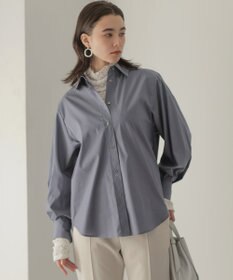 組曲 S エアリーシャーティング オーバーシャツ