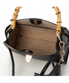 UNBILLION カシュカシュ cachecache / バンブーヒネリミニハンドバッグ