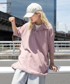 WEGO 【ユニセックス着用ITEM】フェイクレイヤードニットポロシャツ（SS）