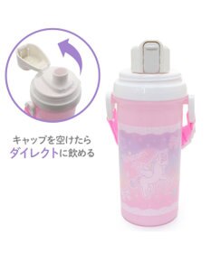 Mother garden マザーガーデン 野いちご コップ付 直飲み プラボトル 水筒 《スケッチ柄》