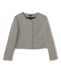 TOCCA 【百田夏菜子さん着用】【消臭】BABY SCALLOP 千鳥柄ジャケット