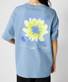 OP／FILA 【Ocean Pacific】フラワーバックプリントTシャツ