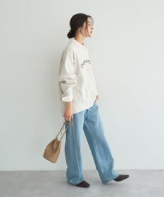 YECCA VECCA 起毛ロゴプルオーバー