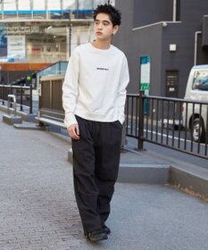 WEGO 【ユニセックス着用ITEM】THEBOYエルボーパッチクルーネックPO