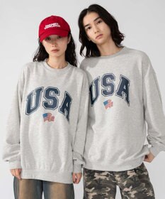 WEGO 【2025年秋冬新作/SMLXLサイズ展開/ユニセックス着用ITEM】アソートグラフィックプルオーバー