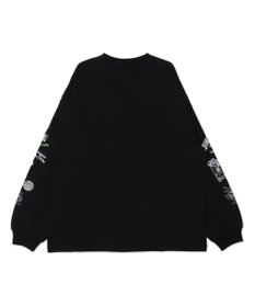 WEGO 【ユニセックス着用ITEM】別注VISIONグラフィックスリーブプリントT（LS）