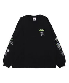 WEGO 【ユニセックス着用ITEM】別注VISIONグラフィックスリーブプリントT（LS）