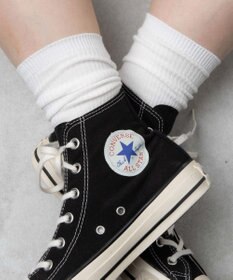 WEGO 無地リブソックス（丈21cm）