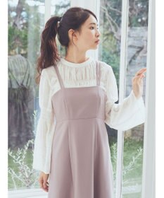 earth music&ecology ジャガードシャーリングプルオーバー