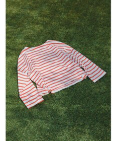 AMERICAN HOLIC ボートネックボーダープルオーバー