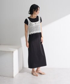 Green Parks SET2点クロシェベスト＋ワンピース