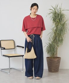 AMERICAN HOLIC レイヤード風加工Ｔシャツ