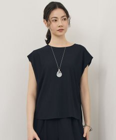 自由区 【WEB先行販売】ストレッチアムンゼンフレンチスリーブ カットソー