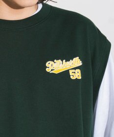 WEGO 【SETUPアイテム】アンサンブルスウェットベストT（S）