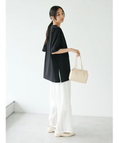 CRAFT STANDARD BOUTIQUE ヴィンテージ風天竺 ショルダーギャザーチュニック