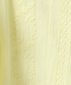 earth music&ecology ビッグカラー刺繍ブラウス