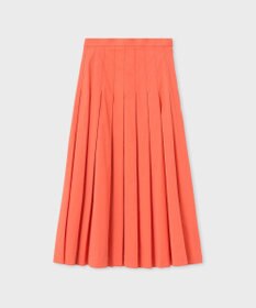 Paul Smith ピーチコットン プリーツスカート