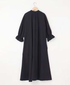 組曲 【WEB限定】クレープストレッチ シャツワンピース