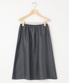 組曲 【WEB限定】クレープストレッチ シャツワンピース