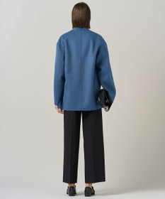 ICB WoolRever ノーカラーショートコート