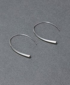 Phoebe 〈金属アレルギー対応〉エアリーフックピアス　シルバー　ステンレス