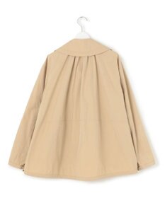 23区 L 【撥水加工】ソフトメモリータフタ スタンドネック ブルゾン