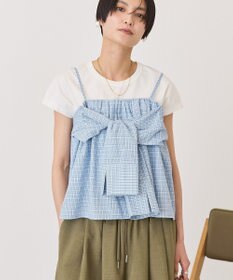 AMERICAN HOLIC 【２点セット】ノースリーブＴシャツ＋ビスチェ