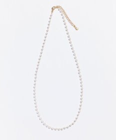 Phoebe <オンワード限定セット>シンプルパールチェーンネックレス×フォーマルパールビジューサークルブローチ