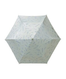 MOONBAT 【一級遮光/晴雨兼用】LANVIN en Bleu (ランバン オン ブルー) 折りたたみ日傘 ラインドローイング 遮光 遮熱 UV