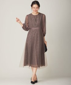 ANY SIS 【Lily calin】シアーレースクラシック ドレス