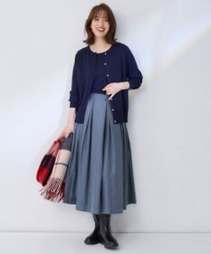 ANY 【洗濯機可/UVカット】パールポイントアンサンブル