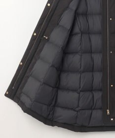 ANY SIS 【撥水・洗える】2WAYドロストフーディミドル ダウン