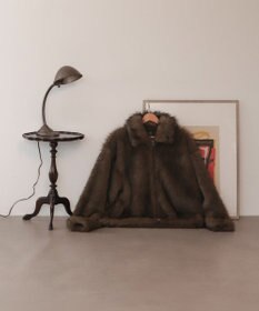 WEGO フェイクファーZIPブルゾン