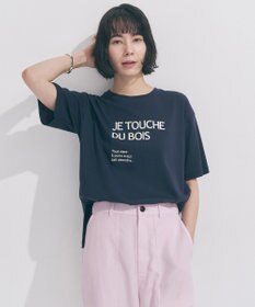 UNFILO 【VERY掲載】BEAUTY FORM-T cotton ロゴ ハーフスリーブ Tシャツ