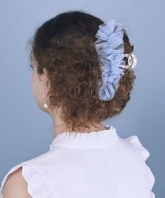 Maison de FLEUR ブルーマニアチュールビジューバンスクリップ