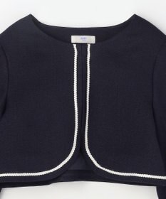 ANY KIDS 【2点セット】ノーカラー ボレロジャケット+襟付き ワンピース