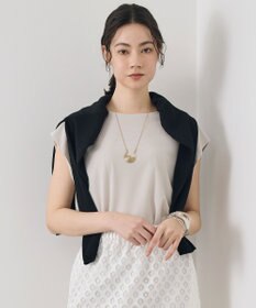 自由区 【WEB先行販売】ストレッチアムンゼンフレンチスリーブ カットソー