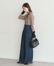 earth music&ecology ハイネックリブニットプルオーバー