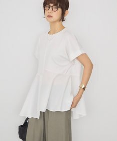 AMERICAN HOLIC アシンメトリーペプラム ドッキングプルオーバー