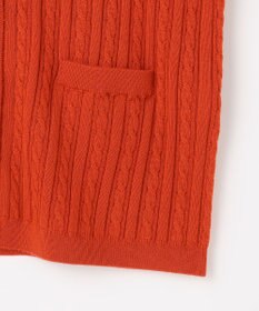 J.PRESS LADIES KNIT BASIC クルーネック カーディガン