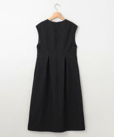 組曲 フラワーラメジャカード ジャンパースカート