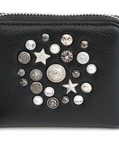 UNBILLION ペルケ perche / マルチスタッズ・ジャバラカードウォレット