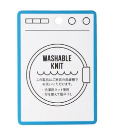 AMERICAN HOLIC Ｖネック片畦ニットプルオーバー